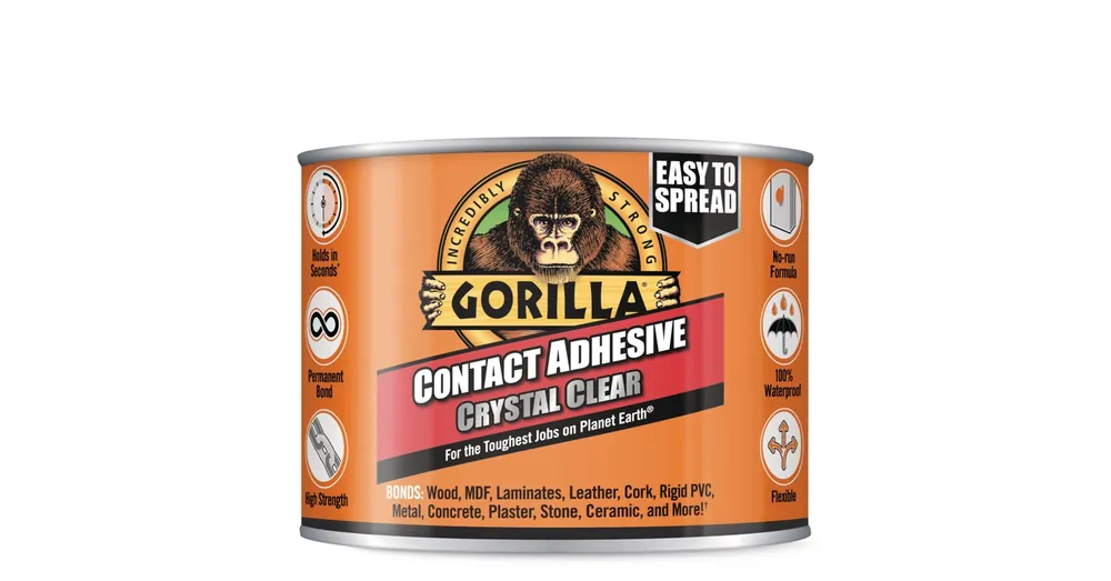 Szuper akció Gorilla Contact Adhesive Clear Kristálytiszta Általános Kontakt Ragasztó 250ml