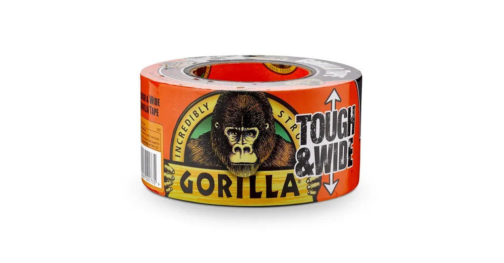 Gorilla Tape Tough & Wide 27m x 73mm Fekete Extra Erős Ragasztószalag Szuper ajánlat