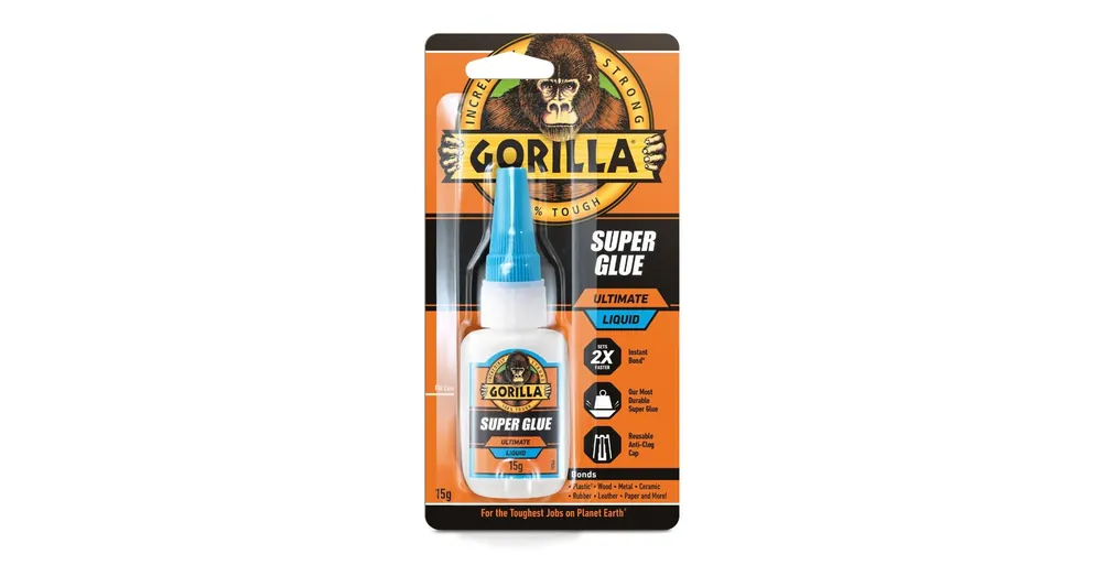 Ajánlat Gorilla Super Glue ULTIMATE Pillanatragasztó 15gramm