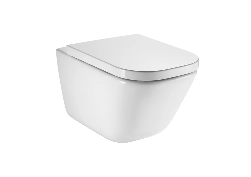 Olcsó WC, Roca, The Gap A34647L000, fali, Clean Rim - perem nélküli, mélyöblítésű