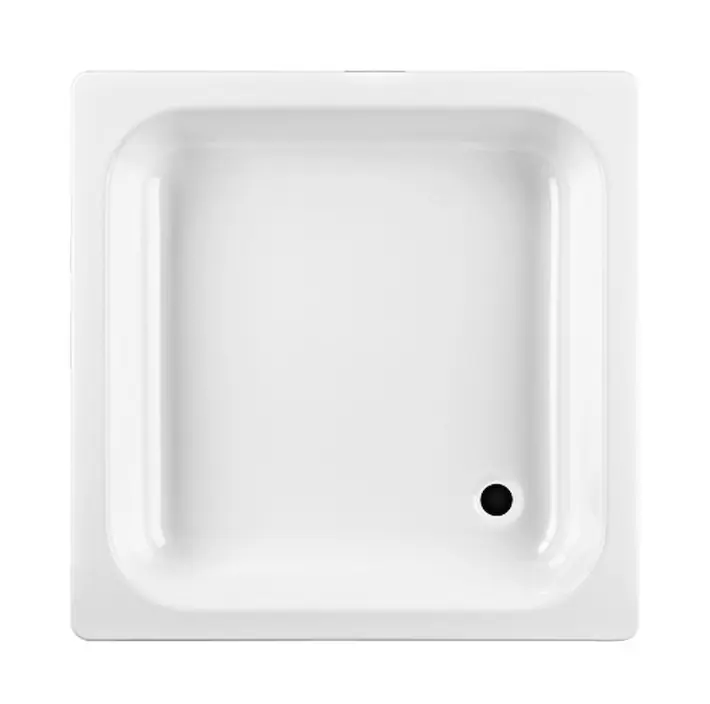 Jika H2140800000111 Sofia acéllemez zuhanytálca, fehér 80x80 cm Azonnali szállítás