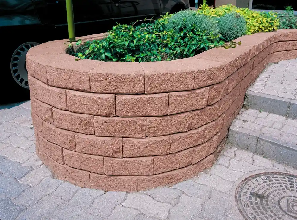 Vedd meg most KK Kavics Beton, Lisszabon támfal, 20x15,3/23,1 cm, avar