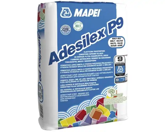Árengedmény Csemperagasztó, Mapei, Adesilex P9, flexibilis, 25 kg/zsák (C2TE)