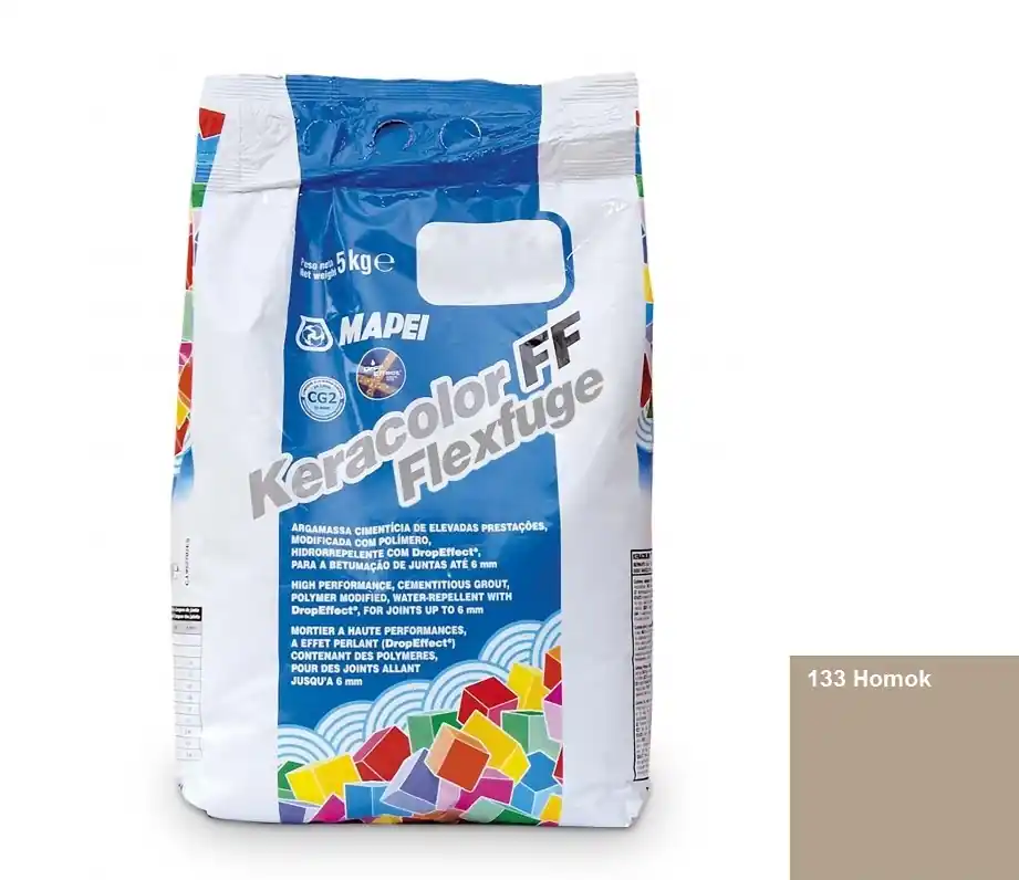 Biztonságos fizetés Fugázó, Mapei, Keracolor FF Flex Nr.133 Homok, 5 kg
