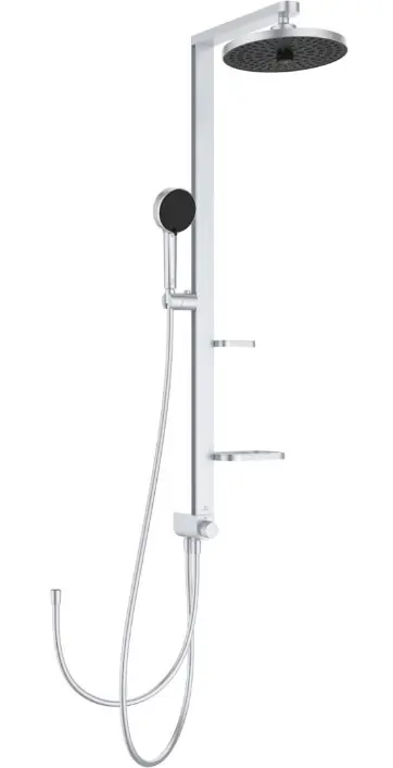 Ideal Standard, Ceraflow Alu+ Zuhanyrendszer, ezüst, 1,75 m zuhanycsővel, BD585SI Ne maradj le