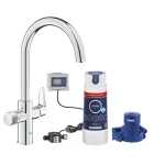 Grohe Blue Pure BauCurve Kezdőkészlet Ultrasafe szűrővel, 30582000 Gyors kiszállítás