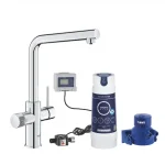 Azonnal elérhető Grohe Blue Pure Minta, mosogató csaptelep L-kifolyós, vízszűrővel S, 30589000