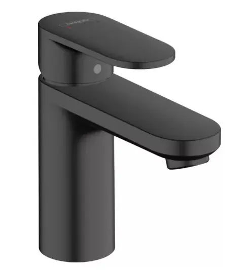 Végkiárusítás Hansgrohe, Vernis Blend mosdó, ComfortZone 100, lefolyógarnitúrával, matt fekete 71551670