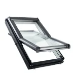 Roto, Tetőtéri ablak műanyag WDF R45 K WD, 2-rétegű üveggel, Hőszigetelő Csomaggal, 94x140 cm (9/14) Outlet