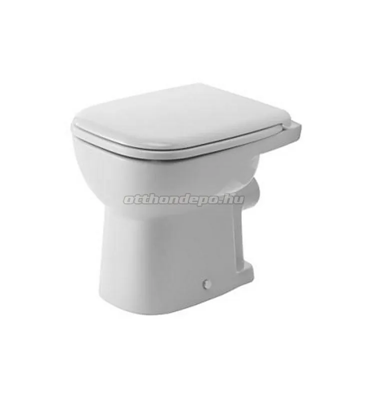 WC, Duravit, D-Code 21090900002, álló, síköblítés, hátsó kifolyású Legnépszerűbb