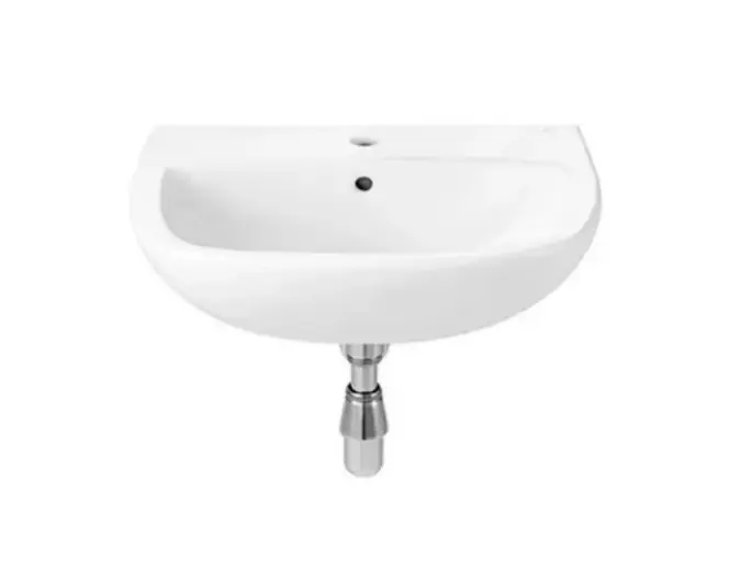 Korlátozott ajánlat Mosdó, Roca, Adele A325196000, kézmosó, csaplyukkal, fehér, 50 cm