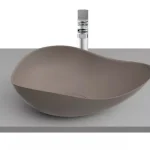 Árengedmény Mosdó, Roca, Ohtake A327A13660, pultra ültethető, coffe, 54 cm