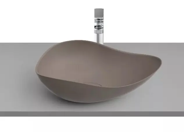 Árengedmény Mosdó, Roca, Ohtake A327A13660, pultra ültethető, coffe, 54 cm
