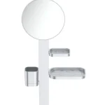 Különleges ajánlat Ideal Standard, Alu + Beauty Bar S nagyító tükör és polcrendszer, ezüst, BD589SI