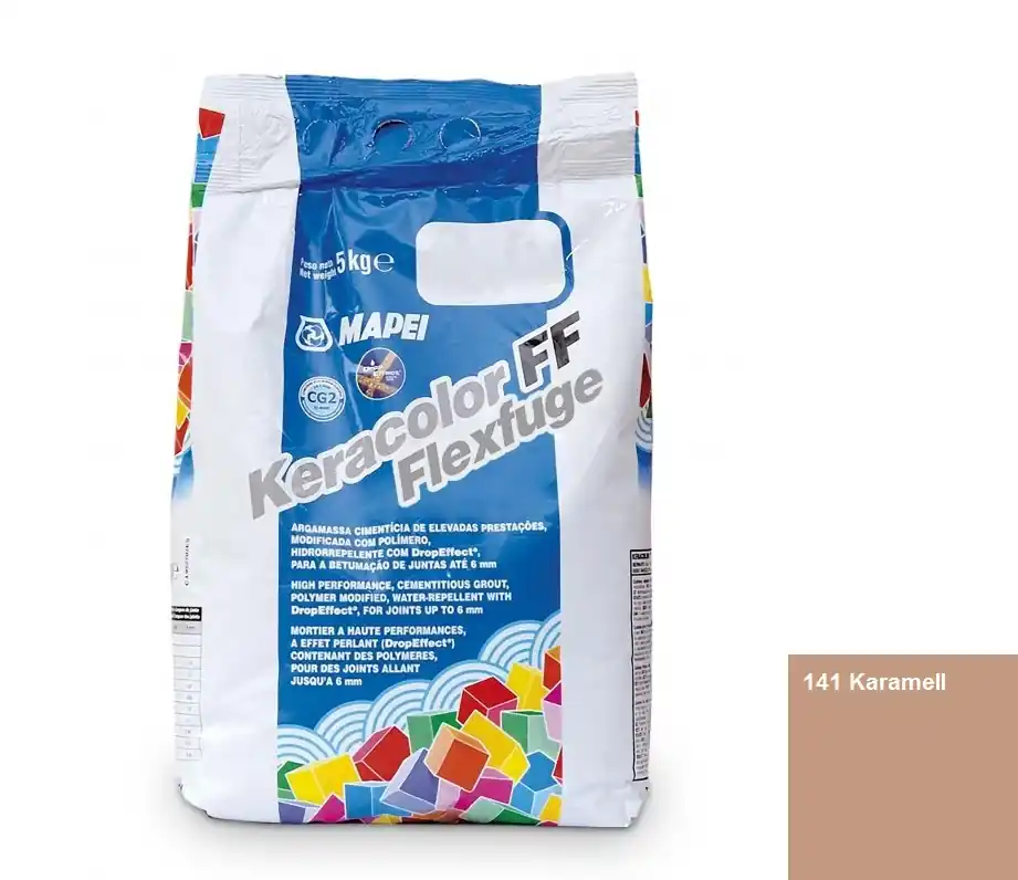 Fugázó, Mapei, Keracolor FF Flex Nr.141 Karamell, 5 kg Vásárlói kedvenc