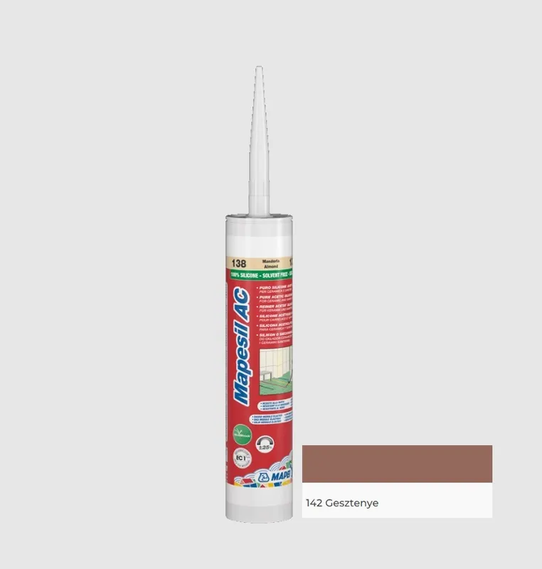 Mapei, Mapesil AC NR.142 Gesztenye hézagtömítő 310 ml I.o. Expressz szállítás