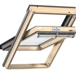Biztonságos fizetés Velux, Tetőtéri ablak GGL MK06 3070, 2-rétegű üveg, lakkozott fa, 78x118 cm