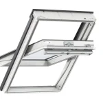 Azonnali szállítás Velux, Tetőtéri ablak, GGU UK08 0070, 2-rétegű üveg, műanyag bevonat fa maggal, 134x140 cm