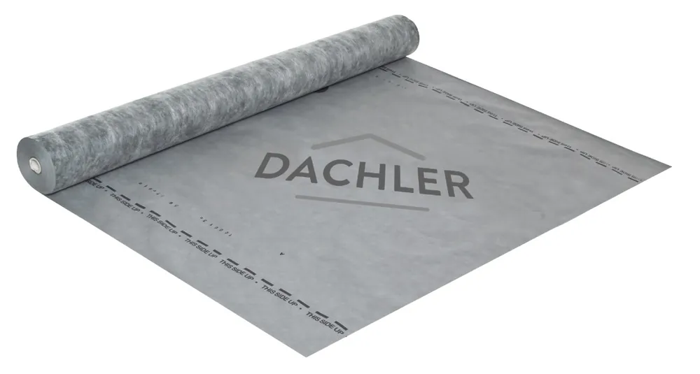 ÚjHáz Dachler Kronfol 140g/m2 2R Páraáteresztő tetőfólia két ragasztócsíkkal 1,6x50 m Végkiárusítás