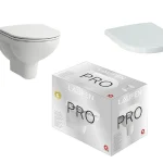 WC, Laufen, Pro PACK H8669510000001, fali, rimless (perem nélküli), mélyöblítésű, szett Kedvezményes ár