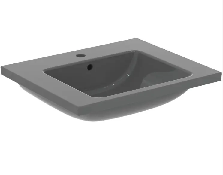 Mosdó, Ideal Standard, I.LIFE B T460558, csaplyukkal, szürke, 60 cm Vedd meg online