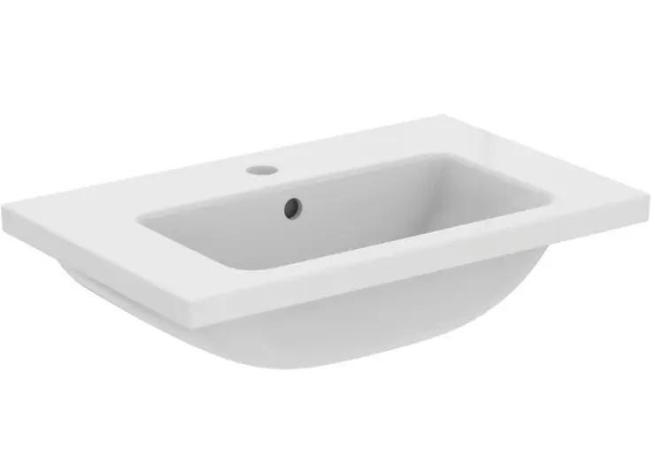 Ajánlat Mosdó, Ideal Standard, I.LIFE S, T459001, bútorra szerelhető, csaplyukkal, 61 cm