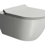 WC, Sapho GSI Pura 881517, fali, Swirlflush perem nélküli, matt hamuszürke Kihagyhatatlan ajánlat