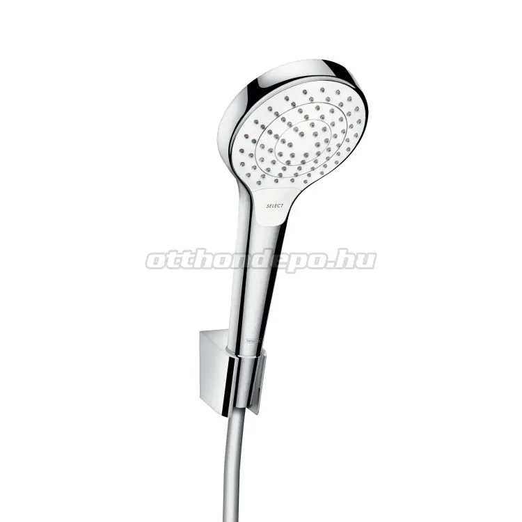 Hansgrohe, Croma Select S, Vario Porter zuhanyszett, króm-fehér, 26421400 Szuper ajánlat