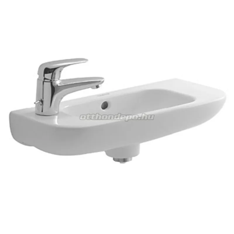 Ajánlat Mosdó, Duravit, D-Code 07065000092, kézmosó, balos csaplyukkal, 50 cm