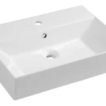Mosdó, Sapho, Aqualine Sistema 10SF50060, pultra ültethető, csaplyukkal, 60 cm Legkelendőbb