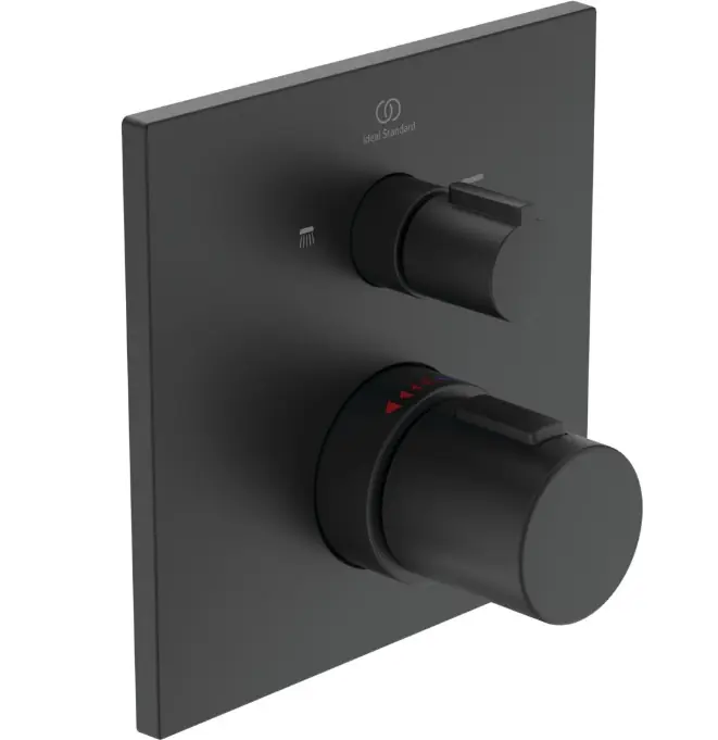 Ideal Standard, Ceratherm C100 falsík alatti termosztátos kád és zuhany csaptelep, fekete, A7522XG Rendeld meg most