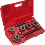 VIRAX KÉZI RACSNIS MENETVÁGÓ, BSPT JOBBOS 3/8" - 1/2" - 3/4" - 1" - 1,1/4" VÁGÓFEJEKKEL (136301) Outlet