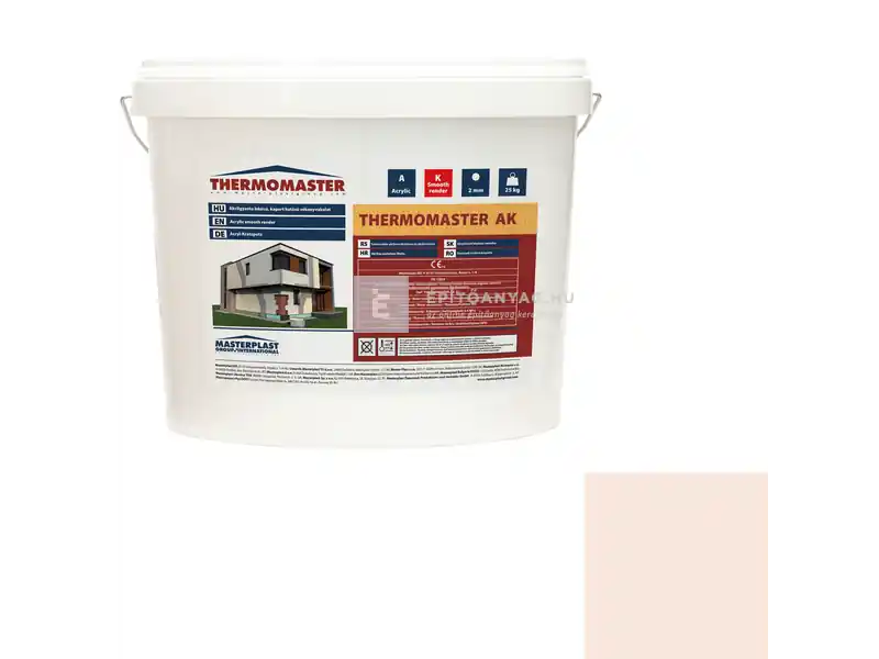 Kiárusítás Masterplast Thermomaster akril vékonyvakolat, kapart 2 mm 13-F 25 kg