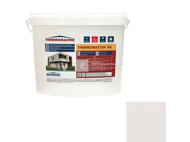 Masterplast Thermomaster akril vékonyvakolat, kapart 2 mm 49-F 25 kg Végkiárusítás