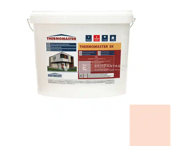 Legjobb ár Masterplast Thermomaster szilikon vékonyvakolat, kapart 1,5 mm 17-F 25 kg