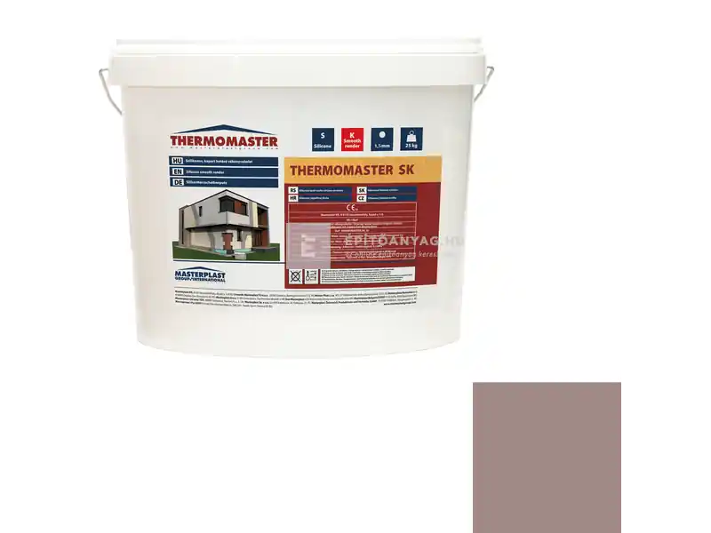 Árcsökkenés Masterplast Thermomaster szilikon vékonyvakolat, kapart 1,5 mm 18-C 25 kg