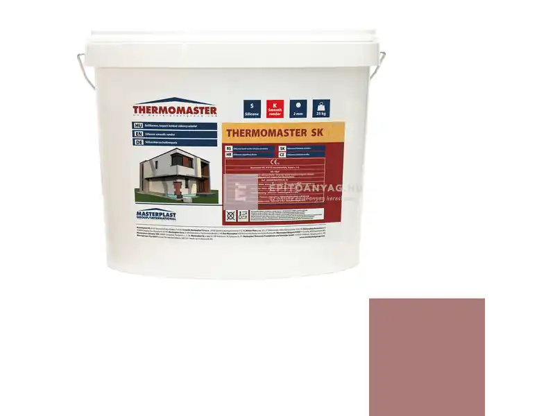 Kihagyhatatlan ajánlat Masterplast Thermomaster szilikon vékonyvakolat, kapart 2 mm 19-C 25 kg