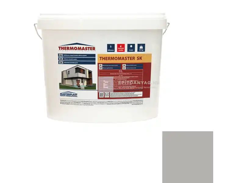Masterplast Thermomaster szilikon vékonyvakolat, kapart 2 mm 46-D 25 kg Biztonságos vásárlás