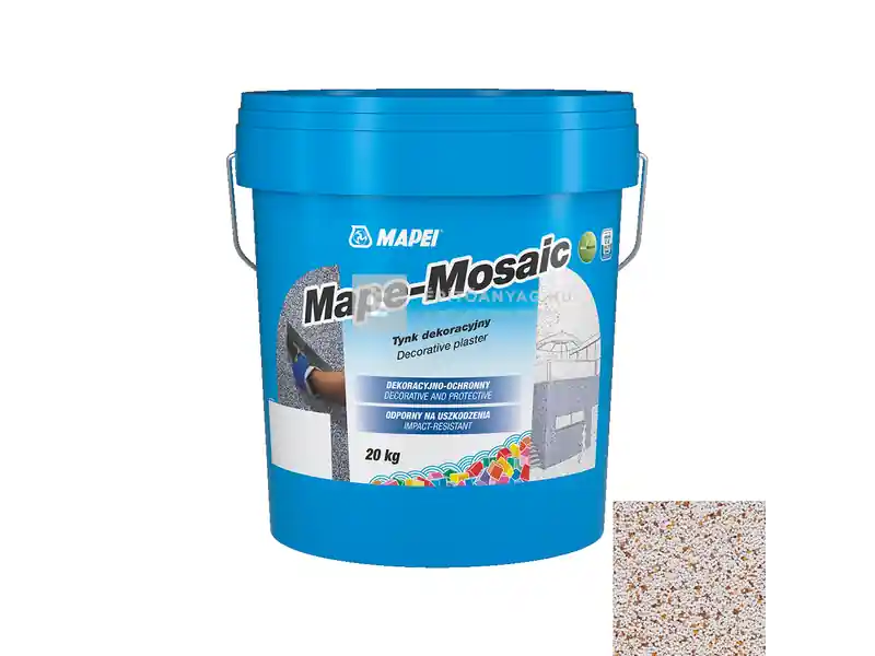 Mapei Mape-Mosaic díszítővakolat 1,6 mm fagylalt 20 kg Végkiárusítás