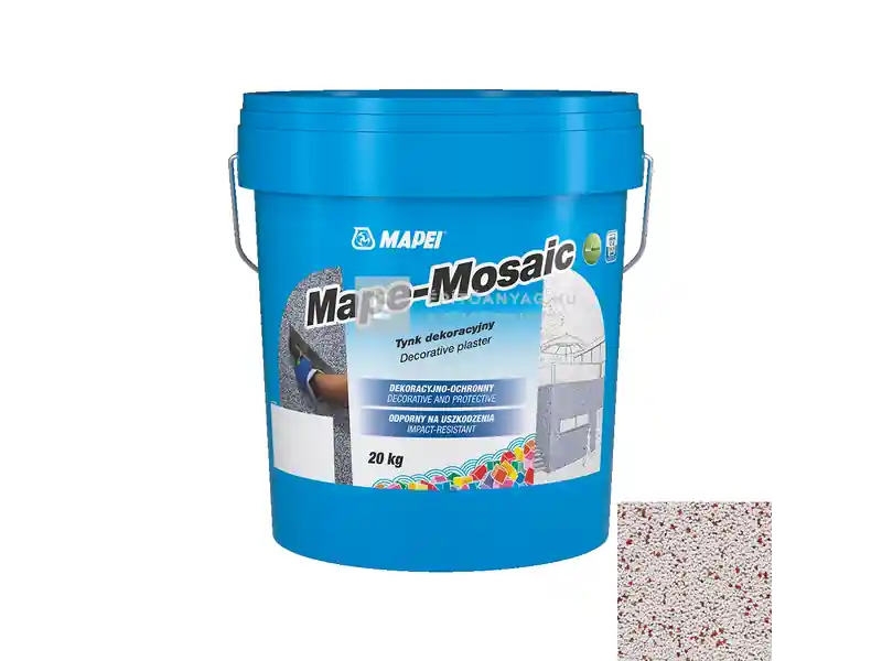Biztonságos fizetés Mapei Mape-Mosaic díszítővakolat 1,6 mm krém 20 kg