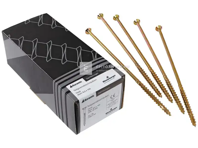 Tondach Thermo rendszercsavar 8x300 mm Biztonságos fizetés