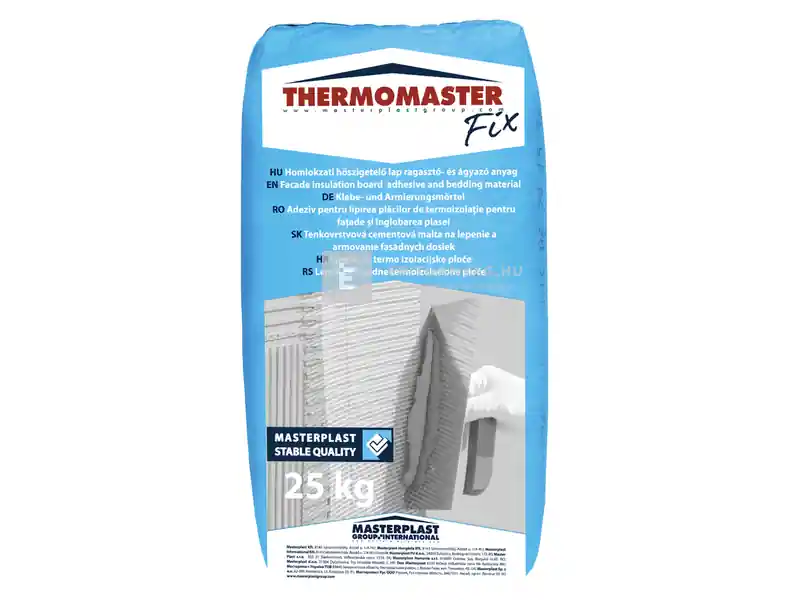 Vedd meg most Masterplast Thermomaster Fix homlokzati ragasztó- és ágyazóhabarcs 25 kg