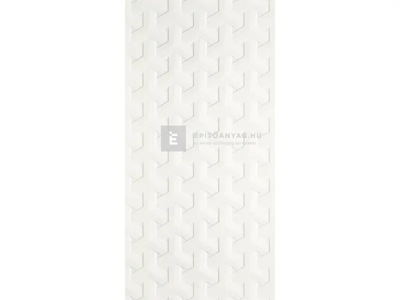 Paradyz Harmony Bianco "A" strukturált fali csempe, fehér 30x60 cm Árengedmény