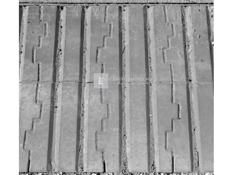 KK Kavics rázókő szürke 24/26x33x12 cm Gyors szállítás