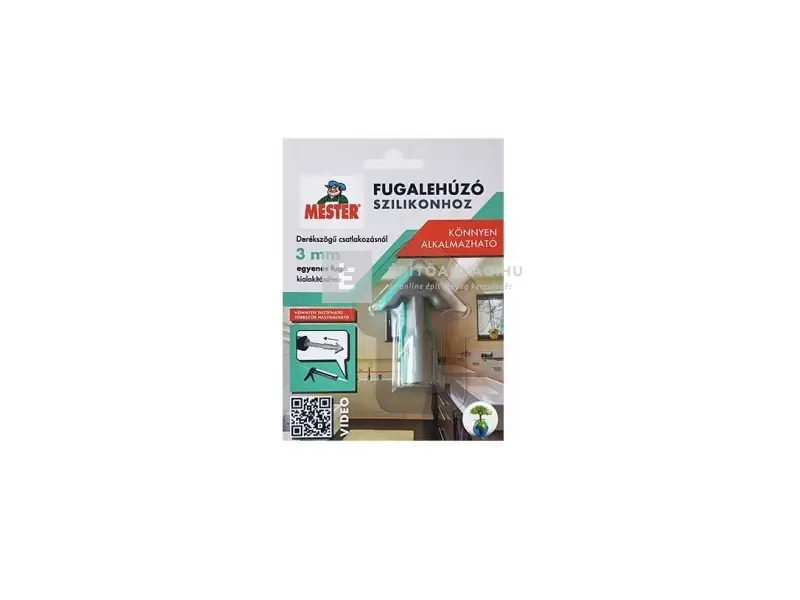 Árengedmény Fugalehúzó szilikonhoz, egyenes 3 mm