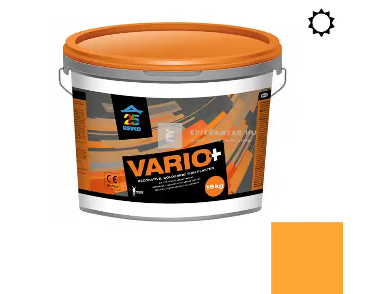 Revco Vario+ Spachtel kapart vékonyvakolat 1 mm orange 5 16 kg Prémium