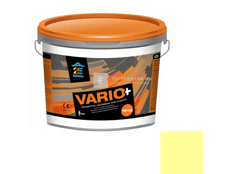 Revco Vario+ Spachtel kapart vékonyvakolat 1,5 mm canari 3 16 kg Árengedmény