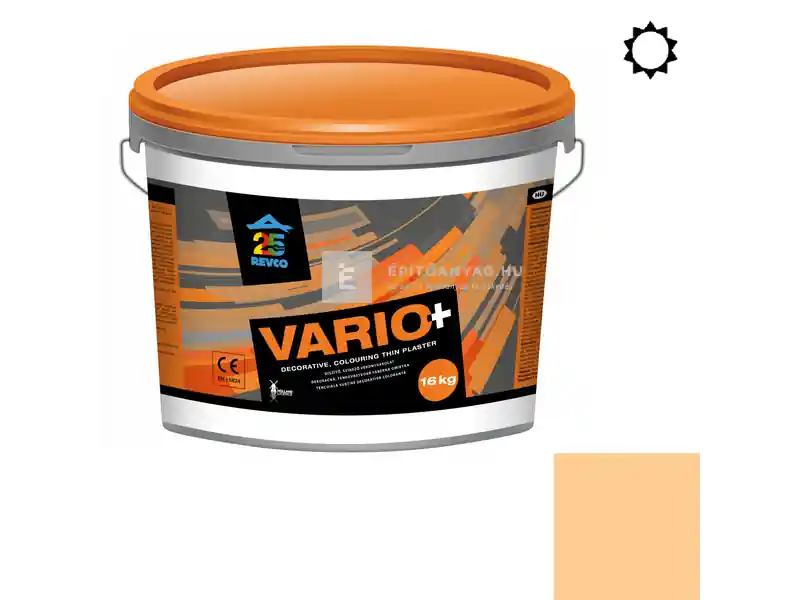 Revco Vario+ Spachtel kapart vékonyvakolat 2,5 mm mandarin 3 16 kg Szuper ajánlat