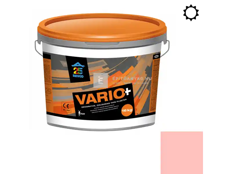 Revco Vario+ Spachtel kapart vékonyvakolat 2,5 mm pink 1 16 kg Expressz szállítás