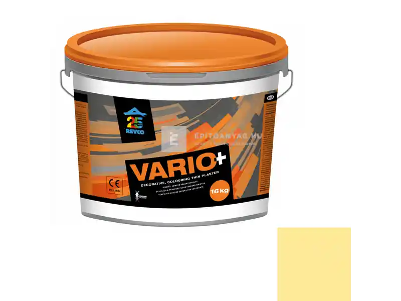 Revco Vario+ Spachtel kapart vékonyvakolat 2,5 mm vanilla 3 16 kg Különleges ajánlat
